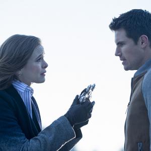 Still of Danielle Panabaker and Robbie Amell in The Flash (2014)