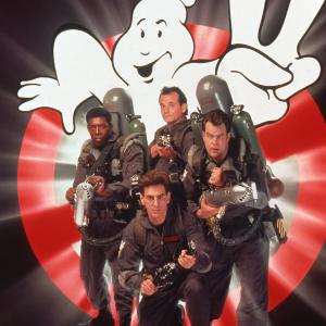 Dan Aykroyd, Bill Murray, Harold Ramis and Ernie Hudson in Ghostbusters II (1989)