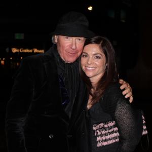 With writer/ director Henry Jaglom at the Queen of the Lot Premiere