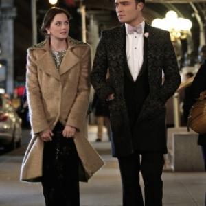 Still of Leighton Meester and Ed Westwick in Liezuvautoja (2007)