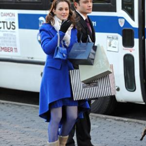 Leighton Meester and Ed Westwick at event of Liezuvautoja 2007