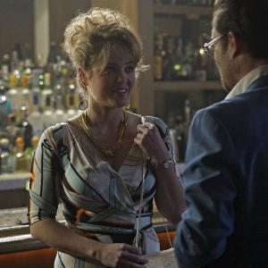 Still of Erika Christensen and Ed Westwick in Wicked City (2015)
