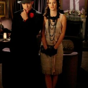 Still of Leighton Meester and Ed Westwick in Liezuvautoja (2007)