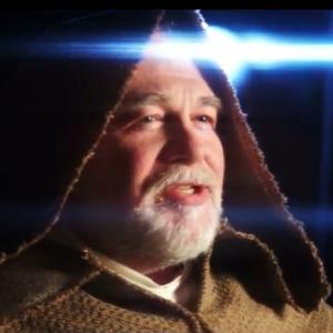 Jon W Sparks as ObiWan Kenobi in trailer for Quirk Books William Shakespeares Star Wars