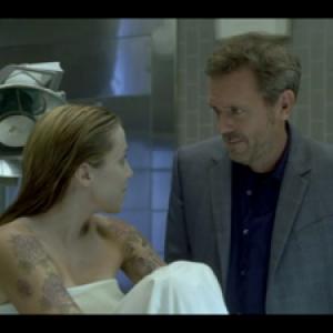 Becky Baeling and Hugh Laurie, House MD, 