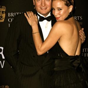 Kris Lythgoe and Becky Baeling, BAFTA Award Arrivals