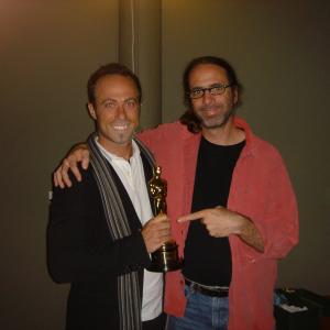 Me with Chris Landreth  Oscar winner for Directing on Ryan when we were working at CORE