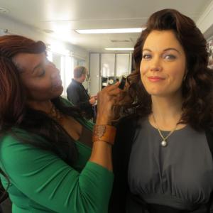Big Hair is one of my favorite looks to create. Bellamy Young playing Mellie Grant on Scandal