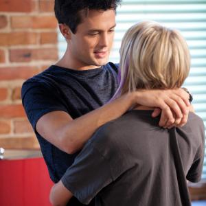 Still of Chelsea Kane and Stephen Colletti in One Tree Hill 2003