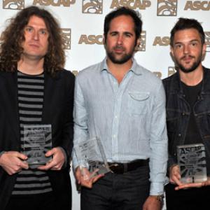 Brandon Flowers Ronnie Vannucci and Dave Keuning