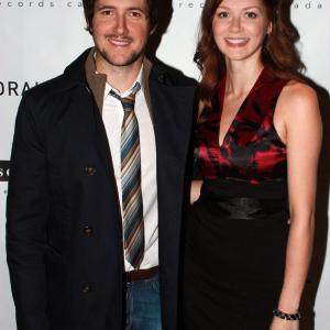 Ashleigh Harrington and Jeff Hammond at the 2011 Young Filmmakers Party The Drake Toronto