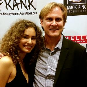 Director Dale Peterson and Actress Rachel DiPillo at a screening of Hello My Name is Frank