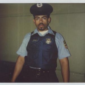 Eliezer Ortiz as a Policeman in his first film Under Suspicion.