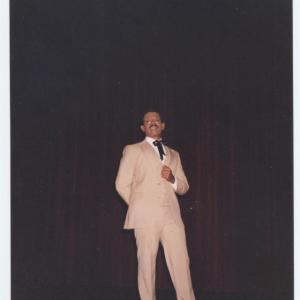 Eliezer Ortiz as Jose Celso Barbosa in Miles The Other Story Of 1898 at the Tapia Theater, Puerto Rico.