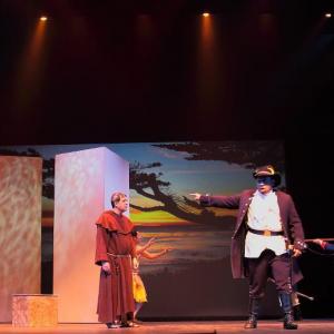 Eliezer Ortiz as The Comandante in The Mission Play at the San Gabriel Mission Playhouse.
