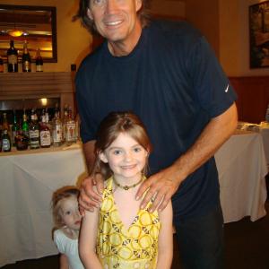 Morgan Lily  Kevin Sorbo at the After Party for Journey To The Center Of The Earth Los Angeles Premiere