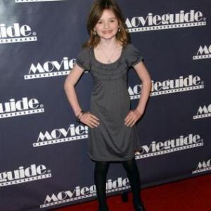 Morgan Lily arrives at the 17th Annual Movieguide Faith and Value Awards Gala at The Beverly Hilton Hotel