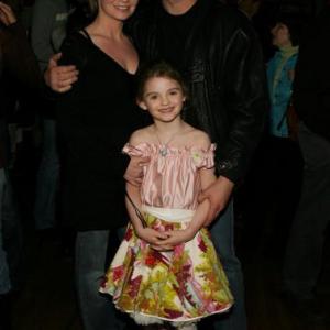 Actress Morgan Lily C with her parents April Gross and magician Andy Gross attend the Henry Poole is Here premiere party held at the Bon Appetit Supper Club during the 2008 Sundance Film Festival on January 21 2008 in Park City Utah Photo by Fraze