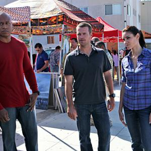 Still of Chris ODonnell LL Cool J and Daniela Ruah in NCIS Los Angeles 2009