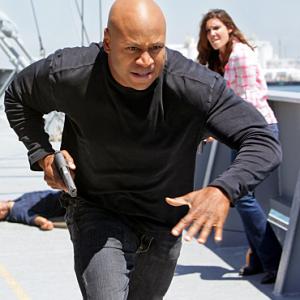 Still of LL Cool J and Daniela Ruah in NCIS Los Angeles 2009