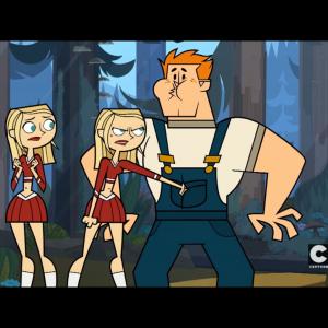 Rodney Ian taking abuse from Amy in Total Drama Pahkitew Island