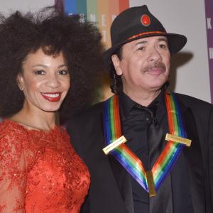Carlos Santana and Cindy Blackman