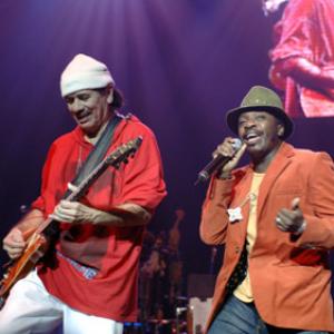 Carlos Santana and Anthony Hamilton