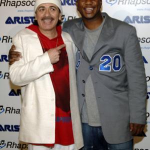Carlos Santana and Robert Randolph