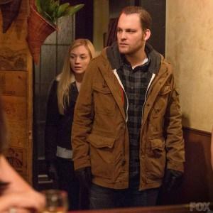 Theo Stockman and Emily Kinney in The Following