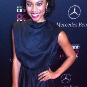 Sharae Nikai attends Mercedes Benz Oscar Celebration held at Four Seasons Hotel in Beverly Hills CA