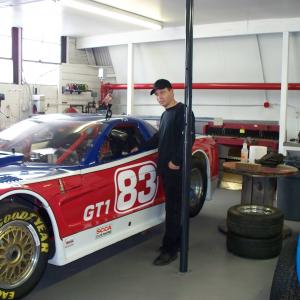 Rico and Paul Newman Corvette