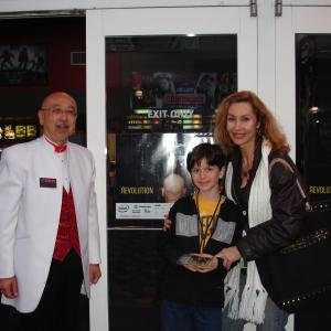 Sylvia Binsfeld with her little star of Dorme Zachary Nascarr at the Cinequest Film Festival screening 2007