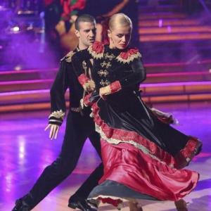 Still of Katherine Jenkins and Mark Ballas in Dancing with the Stars 2005