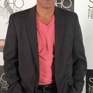 Robert Bogue at the premiere for the film Lucky Number Soho International Film Festival 2015