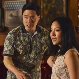 Still of Randall Park and Constance Wu in Fresh Off the Boat (2015)