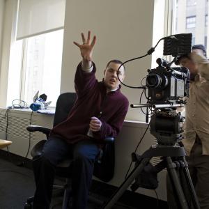Michael Weinstein with cinematographer John Hudak Jr