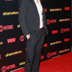 Zach McGowan arriving at the SHAMELESS Premier