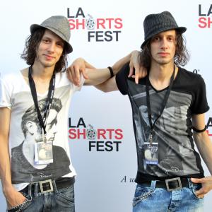 Facundo Lombard and Martn Lombard at LA Shorts Fest Screening of Free Expression 2012
