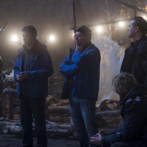 Set of WOLVES. Steve Hoban, Benedict Carver, Dvid Hayter.