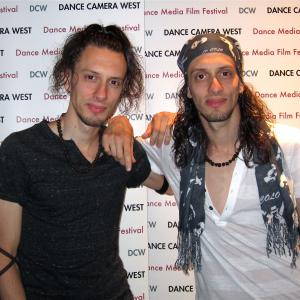 Facundo Lombard and Martín Lombard at Dance Camera West. Screening of Chant et Fugue (2012)