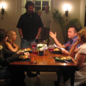 Filming OverkillA Love Story with Tom Arnold Suanne Spoke Allison Holroyd and Cowriterdirector Josh Sternin