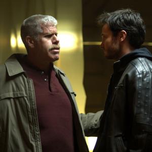 Still of Ron Perlman and Josh Lawson in Crave 2012