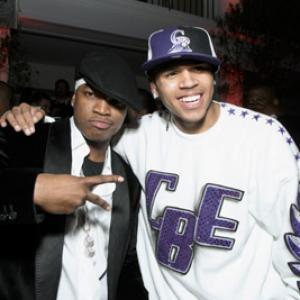 Ne-Yo and Chris Brown at event of Stomp the Yard (2007)