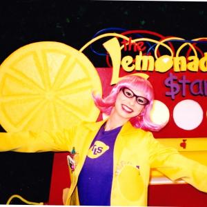 Pati Lauren as Ms. Pati Pockets on the set of childrens show 