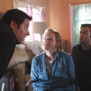 Still of Greg Grunberg Zachary Quinto and Daniel Newman in Herojai 2006