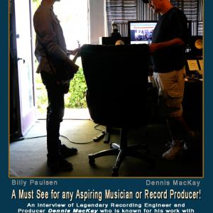 Billy Paulsen and Music Producer Dennis Mackay
