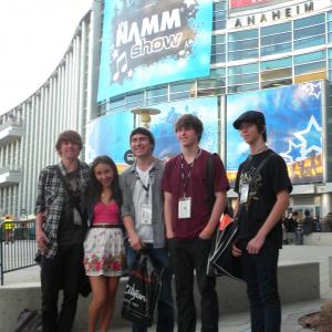 Billy and Canaan's Creed @ NAMM 2011