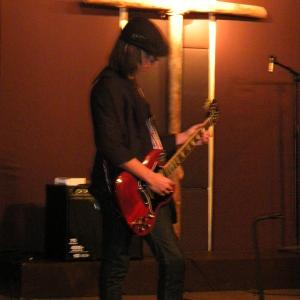 Billy Paulsen-age 13- lead Guitar-Canaan's Creed. Huntington Beach,CA- September 2010