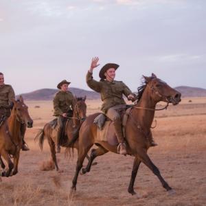 Still of Ryan Corr Ben OToole and James Fraser in The Water Diviner 2014