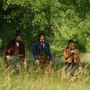 Will Finley, Wesley French and Freddy Douglas in We Shall Remain: Trail of Tears